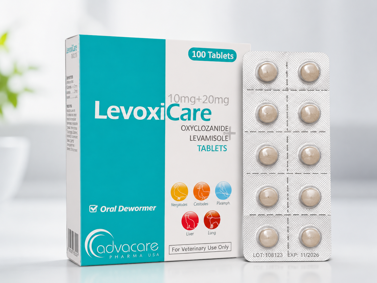 قرص لوکسی کر دوفارما Levoxi care