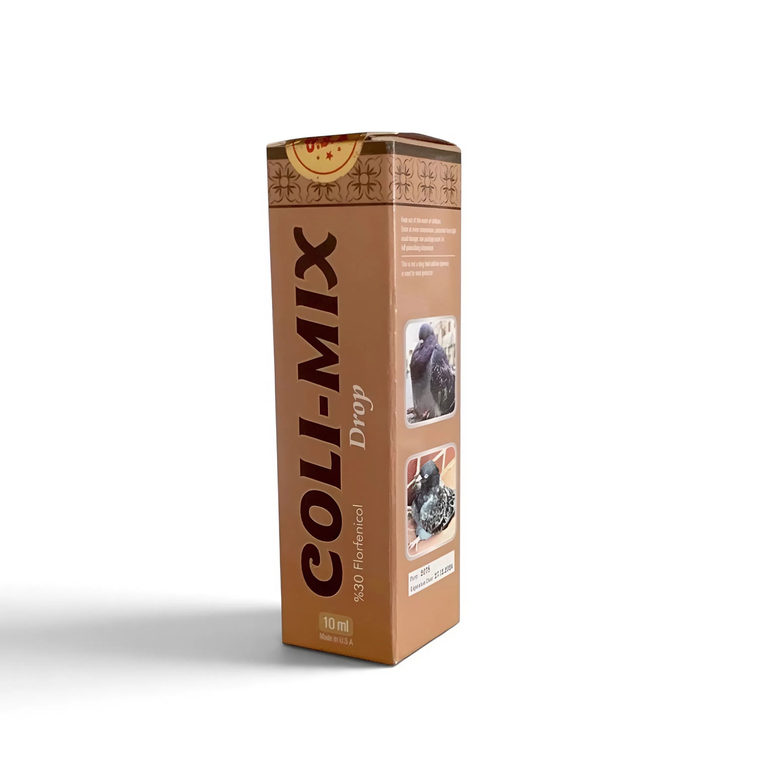 قطره COLI MIX تایسون برای E. coli و عفونت باکتریایی روده کبوتر
