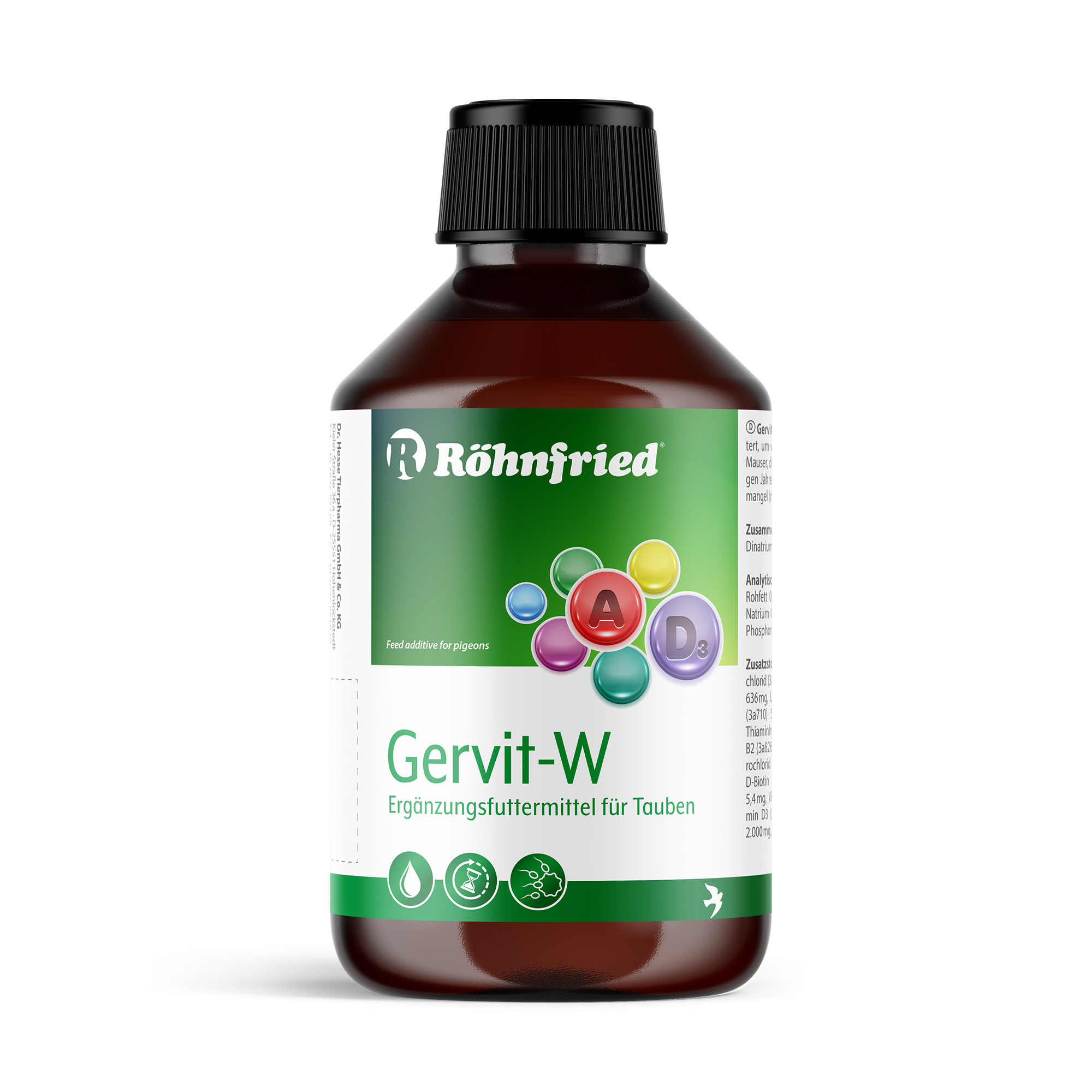 10501 Gervit W 250ml | مولتی ویتامین رانفرید Gervit-W Rohnfried