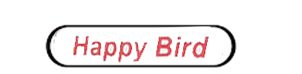 happy bird logo | تشویقی پرنده هپی برد مدل استیک عسلی